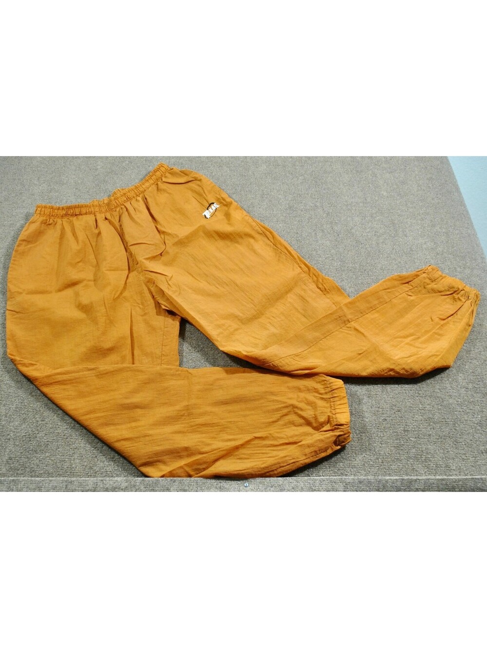 Texas Longhorns 90s Vintage NCAA Football Jogger Wind Pants Jump Orange Large